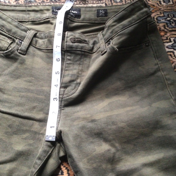 Lucky brand camo jeans. Excellent condition. - Picture 6 of 6